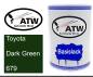 Preview: Toyota, Dark Green, 679: 500ml Lackdose, von ATW Autoteile West.